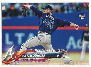 2018 Topps Update #US18 Michael Soroka (Rookie Debut)