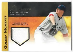 2012 Topps Golden Moments Relics #GMR-JL Jon Lester