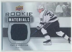 2019-20 UPPER DECK - CARL GRUNDSTROM #RM-GR ROOKIE MATERIALS
