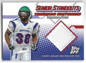 2006 Topps Draft Picks & Prospects Senior Standout Jersey #SS-TW Terrence Whitehead