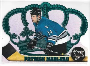 1997-98 Crown Royale Emerald Green #120 Patrick Marleau