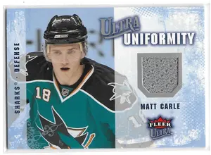 2008-09 Ultra Uniformity #UA-CM Matt Carle