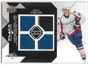 2008-09 Black Diamond Jerseys #BDJ-EJ Eric Fehr