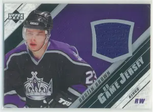 2005-06 UPPER DECK - DUSTIN BROWN #J-BR GAME JERSEY