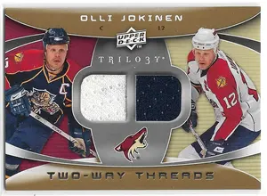 2008-09 Trilogy Two-Way Threads #2W-OJ Olli Jokinen