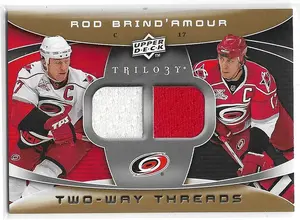 2008-09 Trilogy Two-Way Threads #2W-RB Rod Brind'Amour
