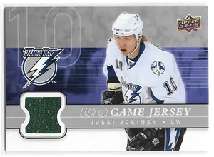 2008-09 Upper Deck UD Game Jersey #GJ-JO Jussi Jokinen