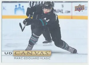 2019-20 UPPER DECK - MARC-EDOUARD VLASIC #C75 UD CANVAS