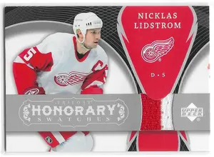 2007-08 Trilogy Honorary Swatches #HS-NL Nicklas Lidstrom