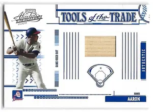 2005 Absolute Memorabilia Tools of the Trade Bat #TT-122 Hank Aaron (159/250)
