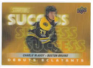 2024-25 Tim Hortons Starting Success #SS-13 Charlie McAvoy