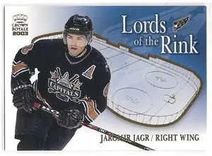2002-03 Crown Royale Lords of the Rink #20 Jaromir Jagr