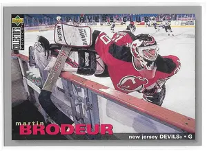 1995-96 Collector's Choice Player's Club #204 Martin Brodeur
