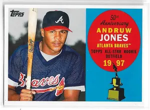 2008 Topps 50th Anniversary All-Rookie Team #AR27 Andruw Jones