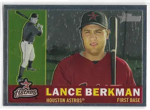 2009 Topps Heritage Chrome #C40 Lance Berkman (0147/1960)