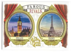 2022 Allen & Ginter Famous Rivals #FR-8 England & France