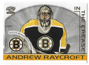 2004-05 Pacific In The Crease #1 Andrew Raycroft