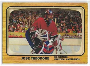 2002-03 Topps Heritage #3 Jose Theodore