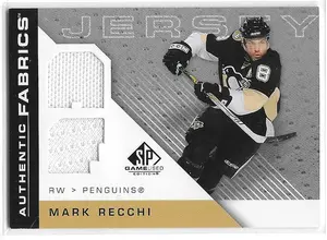 2007-08 SP Game Used Authentic Fabrics #AF-RE Mark Recchi
