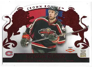 2002-03 Crown Royale Red #122 Sylvain Blouin RC (254/350)