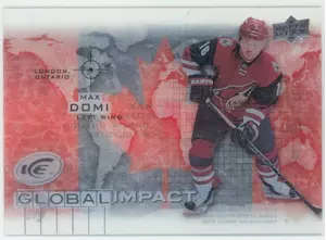 2015-16 UPPER DECK ICE - MAX DOMI #GI-MD GLOBAL IMPACT