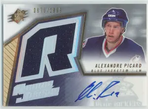 2005-06 SPX - ALEXANDRE PICARD #228 ROOKIE 876/1999