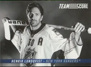2012-13 SCORE - HENRIK LUNDQVIST #TS6 TEAM SCORE
