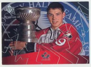 1998-99 UPPER DECK - KRIS BEECH #400 PROGRAM OF EXCELLENCE RC