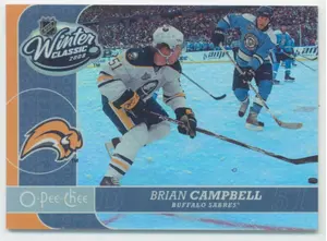 2008-09 O-PEE-CHEE - BRIAN CAMPBELL #WC2 WINTER CLASSIC