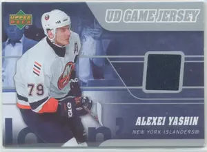 2006-07 UPPER DECK - ALEXEI YASHIN #J-AY GAME JERSEY