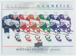 2021-22 UPPER DECK - NIKOLAJ EHLERS #EM-6 ELECTROMAGNETIC