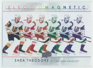 2021-22 UPPER DECK - SHEA THEODORE #EM-26 ELECTROMAGNETIC