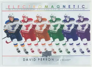 2021-22 UPPER DECK - DAVID PERRON #EM-4 ELECTRO MAGNETIC