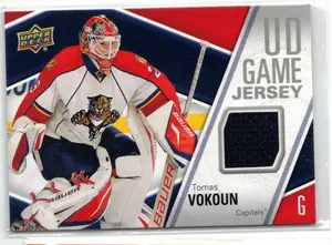 2011-12 UD Tomas Vokoun GU Jersey Florida Panthers