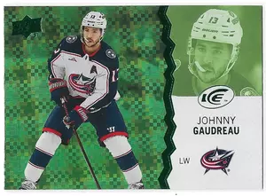 2023-24 Ice Green #55 Johnny Gaudreau