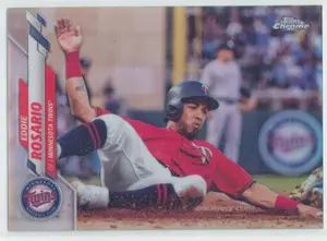 2020 Topps Chrome - Eddie Rosario #78 Refractor Parallel