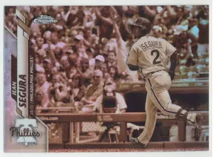 2020 Topps Chrome - Jean Segura #38 Sepia Refractor Parallel