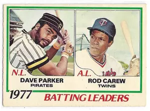 1978 O-Pee-Chee #1 Dave Parker & Rod Carew *