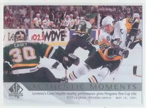 2012-13 SP AUTHENTIC - MARIO LEMIEUX #177 AUTHENTIC MOMENTS