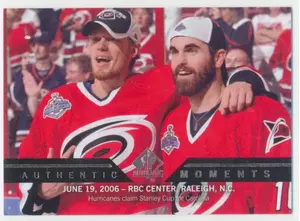 2013-14 SP AUTHENTIC - ERIC STAAL/ANDREW LADD #193 AUTHENTIC MOMENTS
