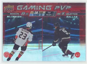 2024-25 UPPER DECK - MASON McTAVISH/CLAYTON KELLER #GPVP-25 GAMING PVP