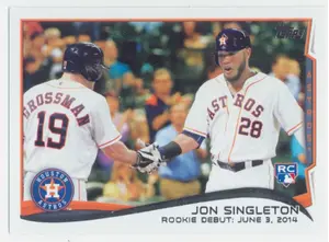 2014 Topps Update - Jon Singleton #US-88 RC