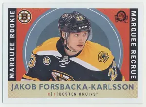 2017-18 O-PEE-CHEE - JAKOB FORSBACKA-KARLSSON #518 MARQUEE ROOKIE RETRO