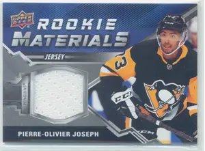 2020-21 UPPER DECK - PIERRE-OLIVIER JOSEPH #RM-PJ ROOKIE MATERIALS