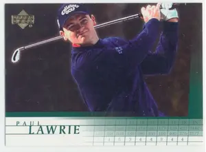 2001 Upper Deck - Paul Lawrie #41 RC
