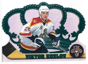 1997-98 Crown Royale Emerald Green #58 Viktor Kozlov