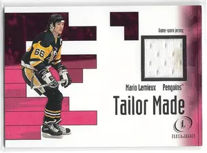 2001-02 Fleer Legacy Tailor Made Memorabilia #NNO Mario Lemieux *