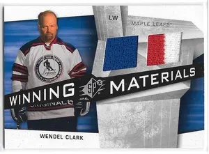 2008-09 SPx Winning Materials #WM-WC Wendel Clark