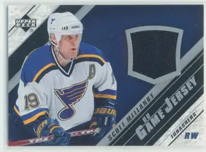 2005-06 UPPER DECK - SCOTT MELLANBY #J-SM GAME JERSEY