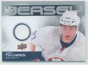 2010-11 UPPER DECK - JOHN TAVARES #GJ2-JT GAME JERSEY